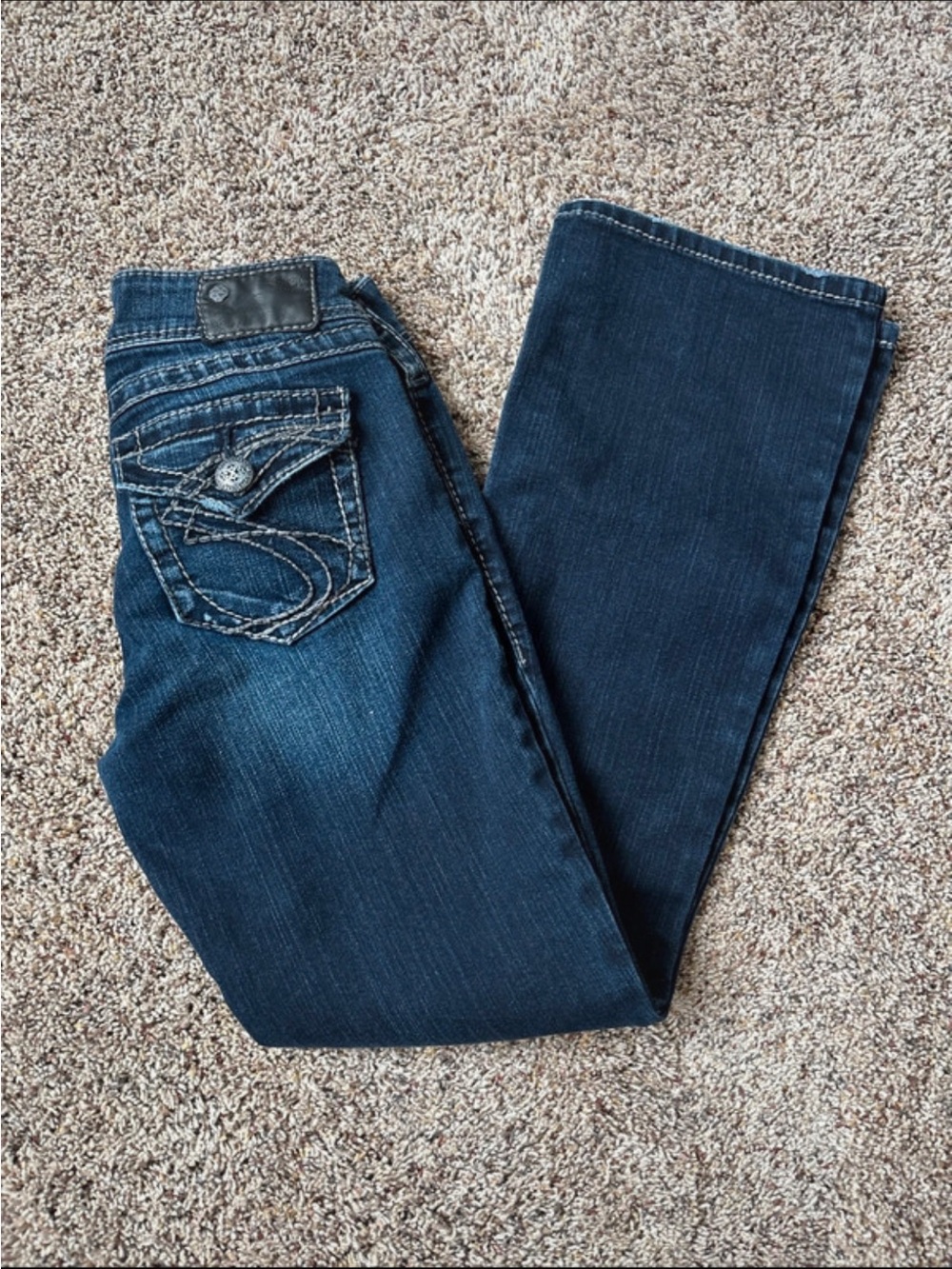 Silver Jeans Women’s Dark Indigo Bootcut Jeans 26